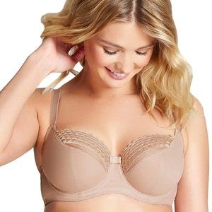 Cleo by Panache 'Asher' Bra 34DD Underwire Balconette  NWT!
